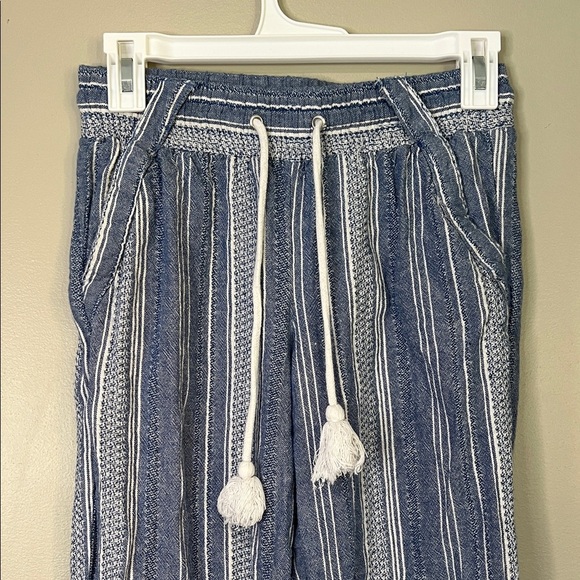 Jolt Striped Blue and White Pants Womens XS - Picture 2 of 8
